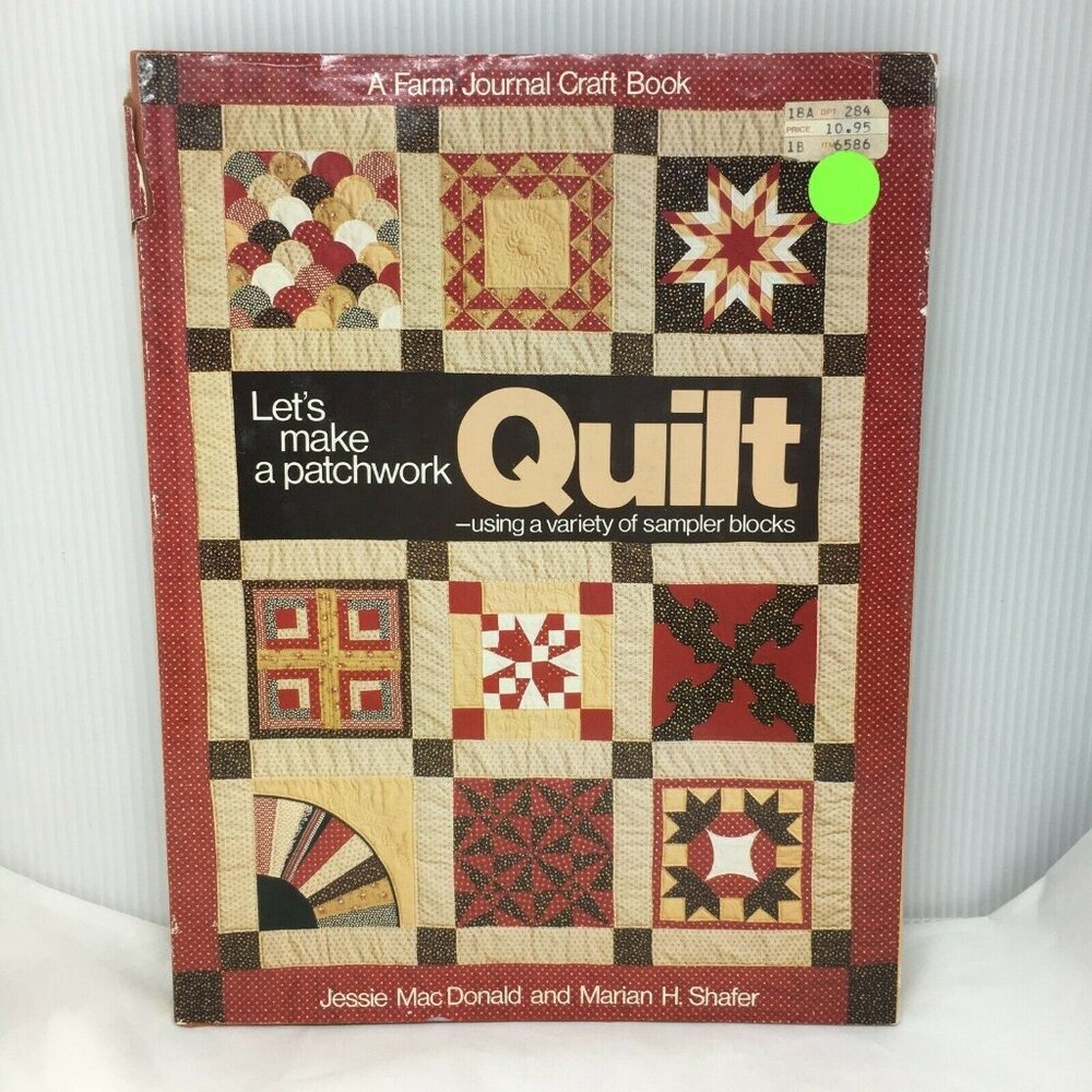 Lets Make A Patchwork Quilt Block Book Jessie MacDonald & Marian H. Shafer